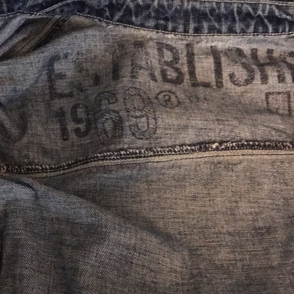 The Gap Established 1969 Mens Blue Jean Jacket - Picture 2 of 3